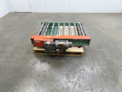Roach 36"x 48" Chain Driven 2.5" Live Roller Conveyor 30"BF 3/4Hp 460V 20 FPM