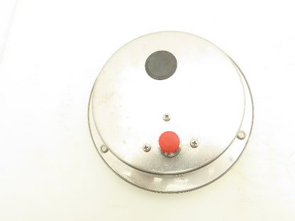 McDaniel BBP 6" Stainless Pneumatic Air Pressure Gauge 0-30 PSI 1/4"NPT Panel Mt