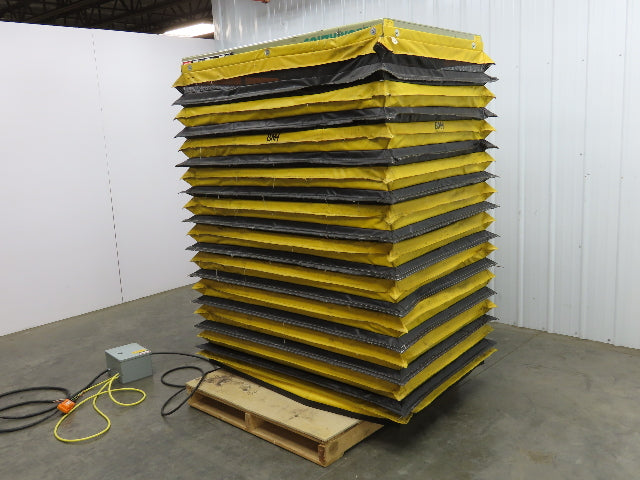 Southworth LSH1-60HC High Rise Scissor Lift Table 800Lb 54x36" Top 3Ph 60" Lift