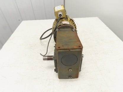 Baldor Gearmotor 15:1 Morse Gear Reducer 2Hp 230/460V 3PH 115 RPM RH 145TC