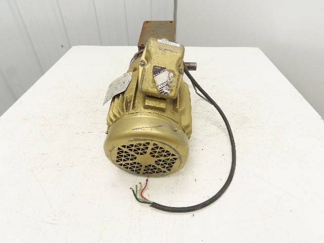 Baldor Gearmotor 15:1 Morse Gear Reducer 2Hp 230/460V 3PH 115 RPM RH 145TC