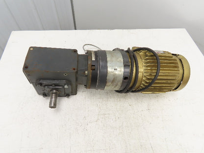 Baldor Gearmotor 15:1 Morse Reducer 2Hp 230/460V 3PH 115 RPM LH 145TC 262Q140L15