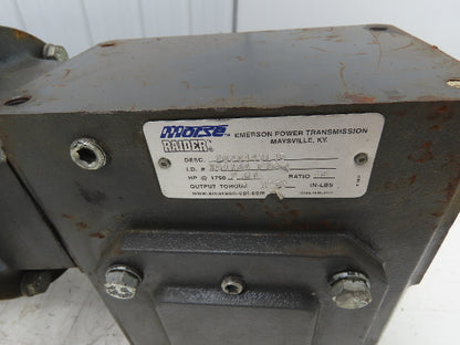 Baldor Gearmotor 15:1 Morse Reducer 2Hp 230/460V 3PH 115 RPM LH 145TC 262Q140L15