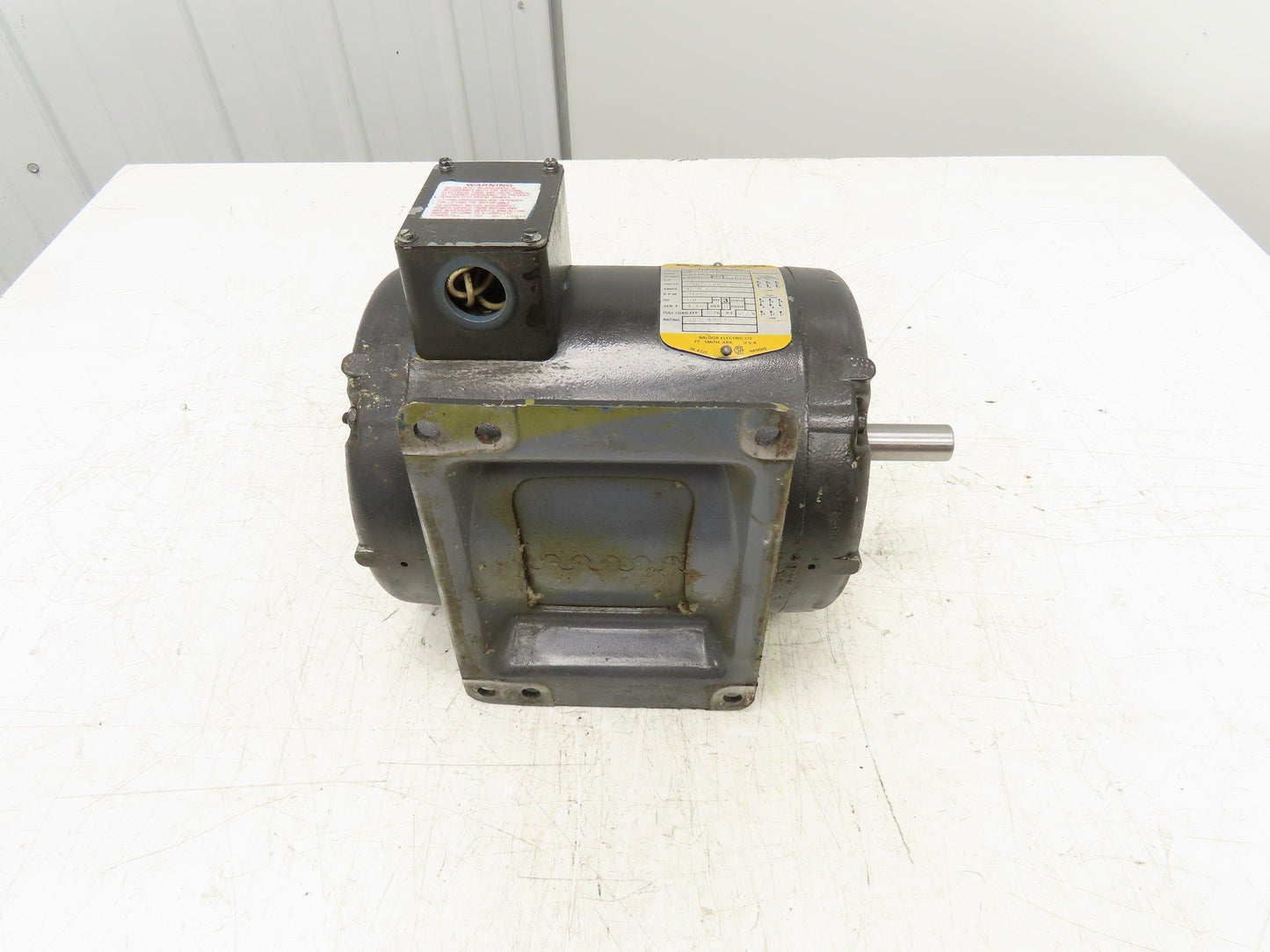 Baldor M3209 Industrial AC Motor 2Hp 1725 RPM 208-230/460V 3PH 184 Frame OPSB