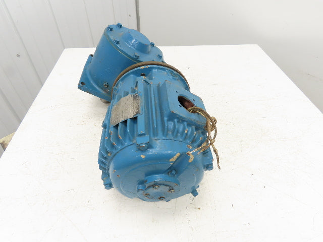Westinghouse TDNV Life-Line T AC Motor 1.5Hp 460V 3PH Gearmotor 225 RPM Reducer