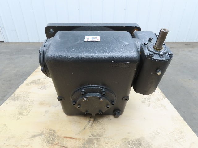 Morse 60DVX R-LD Worm Gear Reducer 100:1 Double Reduction 7Hp 17.5 RPM Output