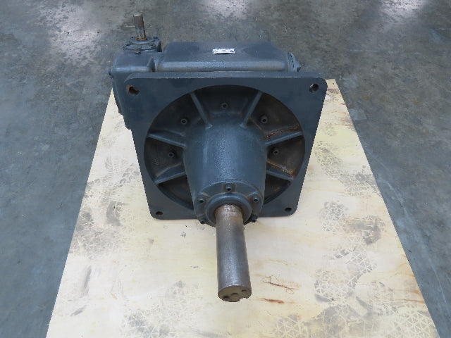 Morse 60DVX R-LD Worm Gear Reducer 100:1 Double Reduction 7Hp 17.5 RPM Output