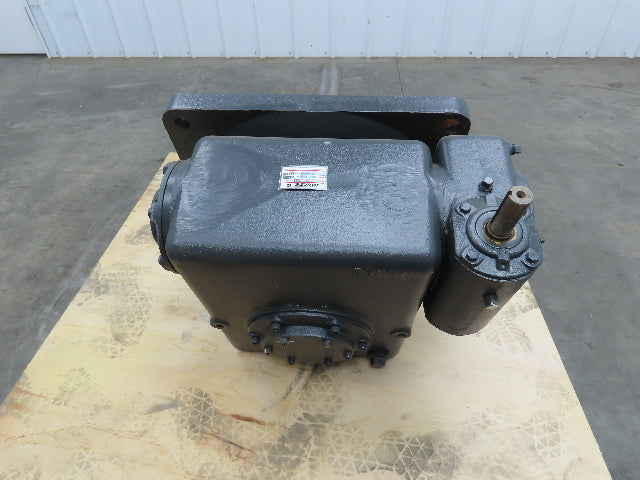 Morse 60DVX R-LD Worm Gear Reducer 100:1 Double Reduction 7Hp 17.5 RPM Output