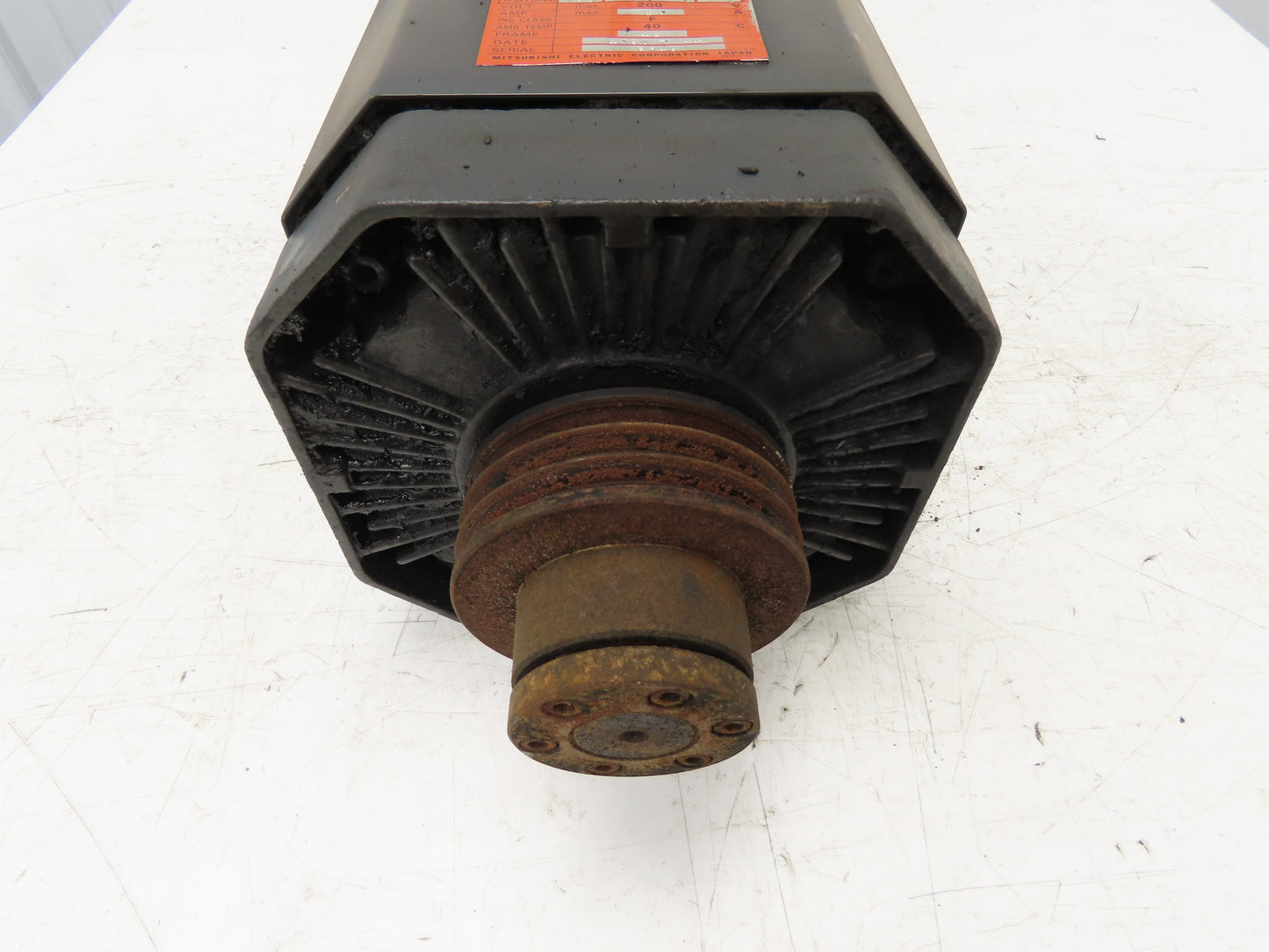 Mitsubishi SJ-7.5AP AC Spindle Motor 6000RPM 7.5kw 200V 3Ph