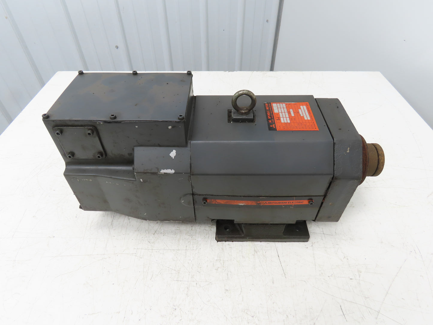 Mitsubishi SJ-7.5AP AC Spindle Motor 6000RPM 7.5kw 200V 3Ph