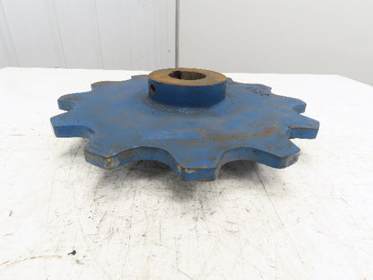 Soule 12 1120 Sprocket 12 Tooth 2-7/16 Bore keyway And Setscrew 17" Diameter