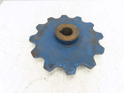 Soule 12 1120 Sprocket 12 Tooth 2-7/16 Bore keyway And Setscrew 17" Diameter