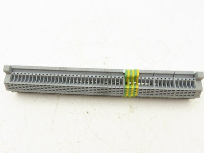 Morsettitalia EURO-4 Terminal Blocks 43409 Grey 6mm Wide Lot of 44