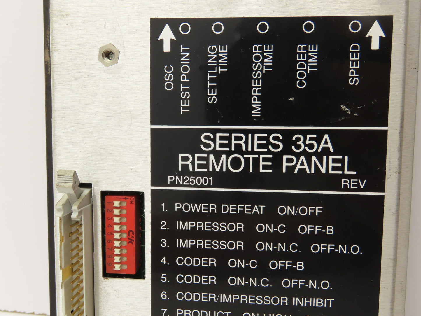 Accraply 25001 Label Machine Position Remote Controller Series 35A