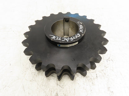 Martin D120B22 Sprocket Double Strand 2 Strand 22 Teeth # 120 3-1/2" Bore