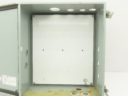 Hoffman A1614CH Electrical Enclosure Control Panel 16x14x6" Back Plate Knockouts