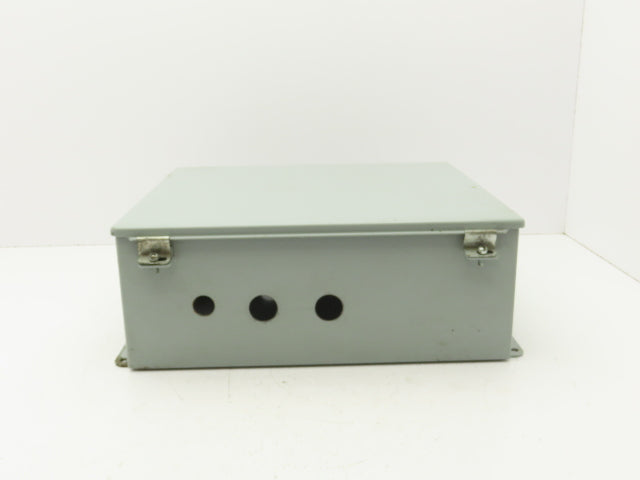 Hoffman A1614CH Electrical Enclosure Control Panel 16x14x6" Back Plate Knockouts