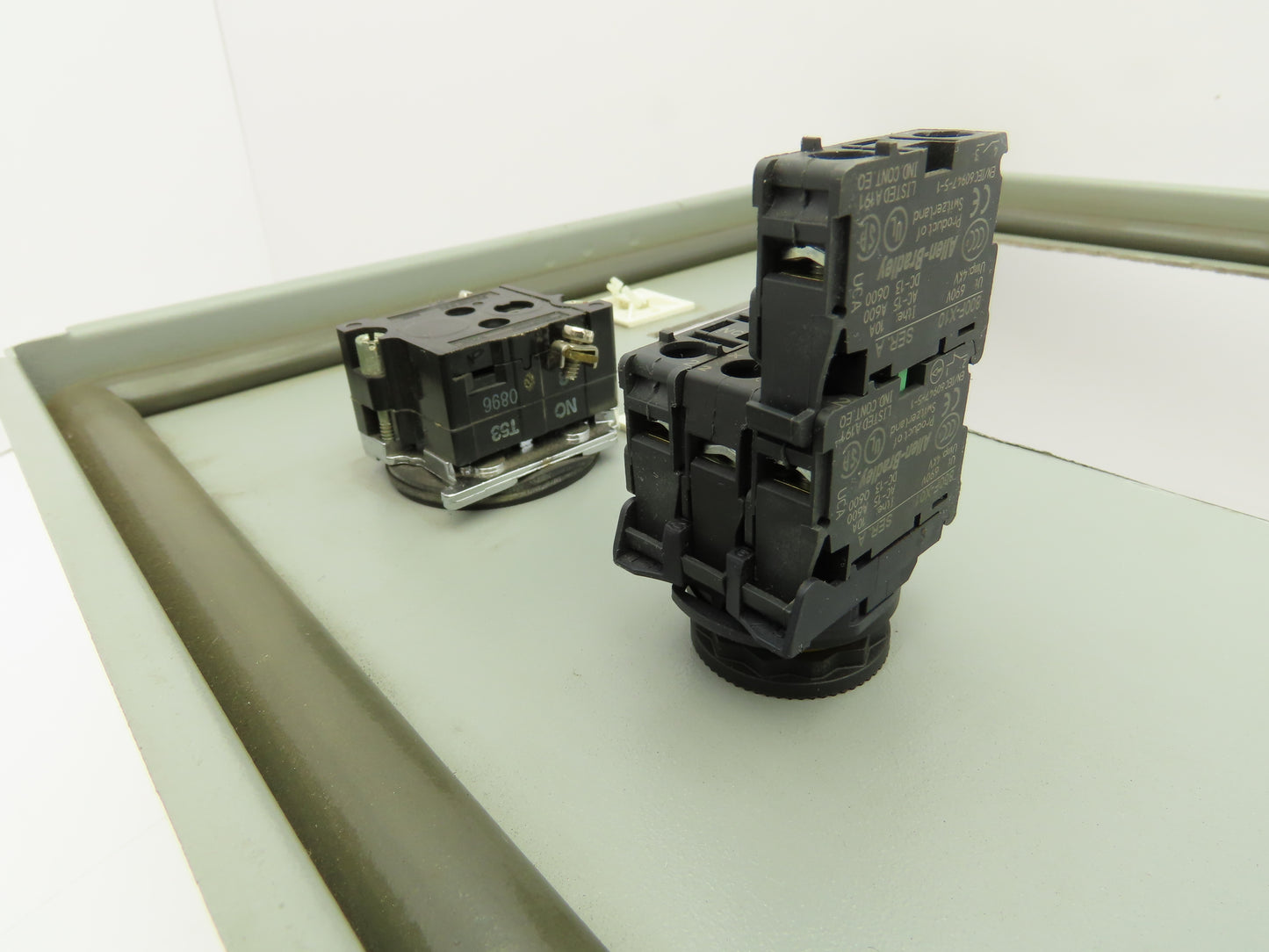 Wiegmann N12161608 Electrical Enclosure 16x16x8" Wall Mount Panel Cutout 9x7"