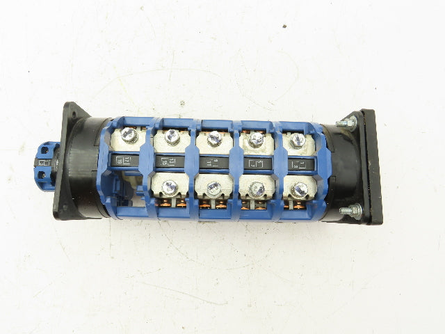 Krause Naimer C125 Rotary Cam Switch 3 Position 9 Pole NO NC Contacts MBPC UPS