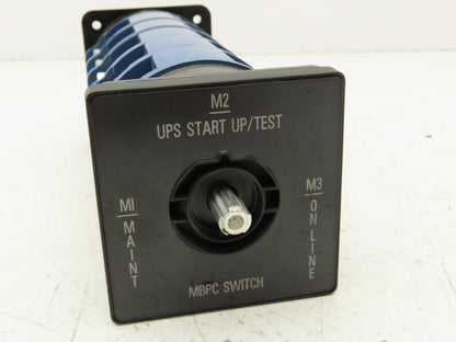 Krause Naimer C125 Rotary Cam Switch 3 Position 9 Pole NO NC Contacts MBPC UPS