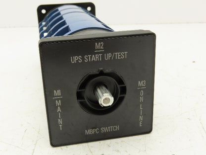 Krause Naimer C125 Rotary Cam Switch 3 Position 9 Pole NO NC Contacts MBPC UPS