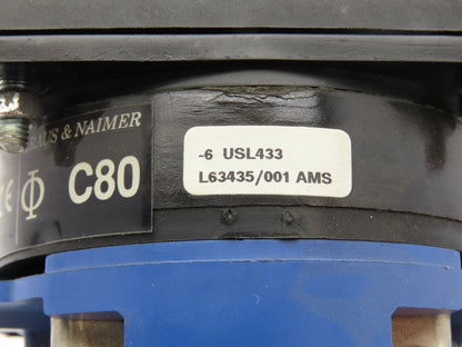 Krause Naimer L63435/001 Rotary Cam Switch 80A 3 Position 3 Pole NO NC Contacts