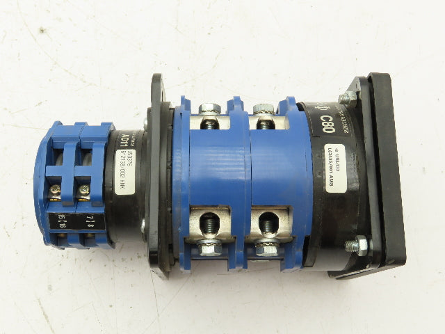 Krause Naimer L63435/001 Rotary Cam Switch 80A 3 Position 3 Pole NO NC Contacts