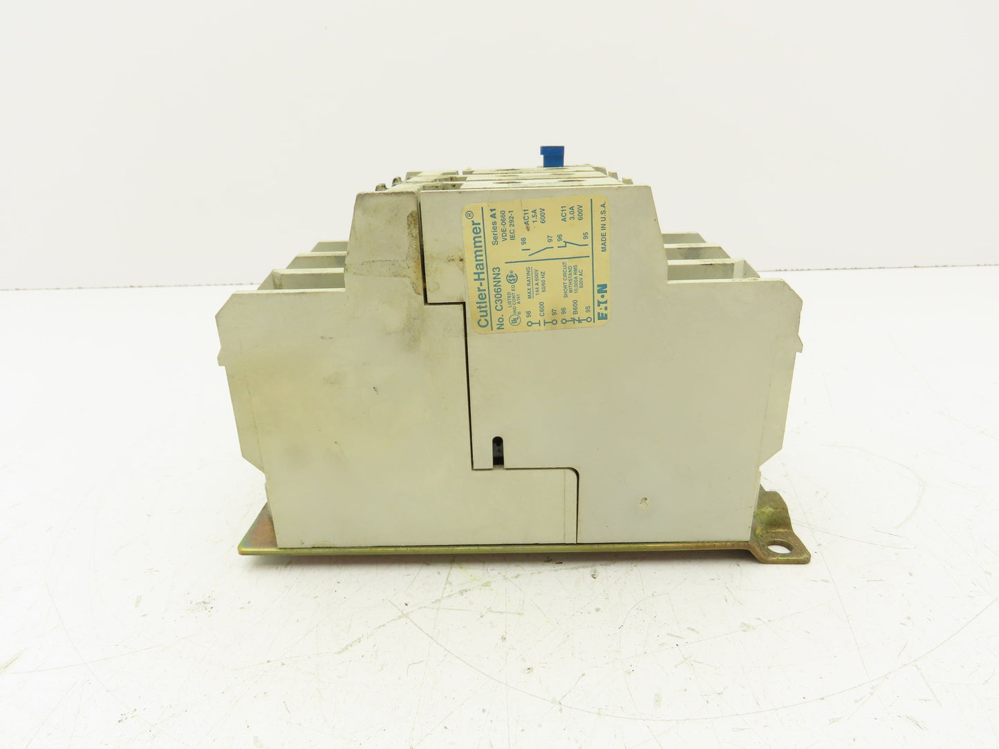 Cutler Hammer C306NN3 Overload Relay 144A 600V 3PH Series A1