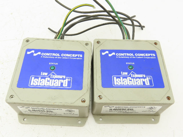 Control Concepts IL480D50-SNL Low Exposure Surge Filter 480V 3Ph Lot of 2