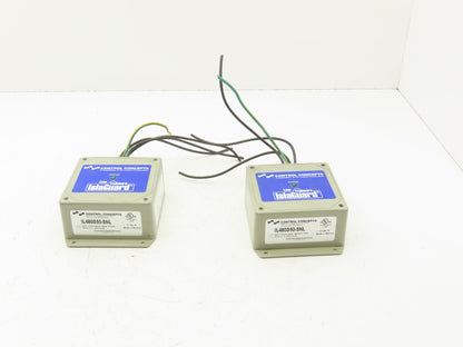 Control Concepts IL480D50-SNL Low Exposure Surge Filter 480V 3Ph Lot of 2