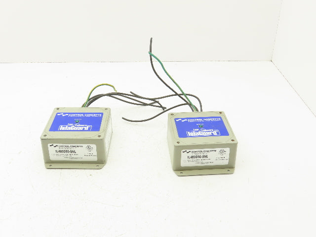 Control Concepts IL480D50-SNL Low Exposure Surge Filter 480V 3Ph Lot of 2