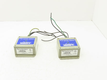 Control Concepts IL480D50-SNL Low Exposure Surge Filter 480V 3Ph Lot of 2