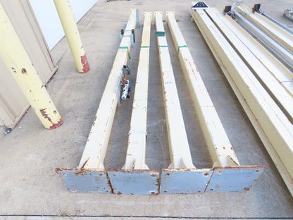 Unified 500 Lb Freestanding Bridge Crane Workstation 14' 9" Span 19' Runway