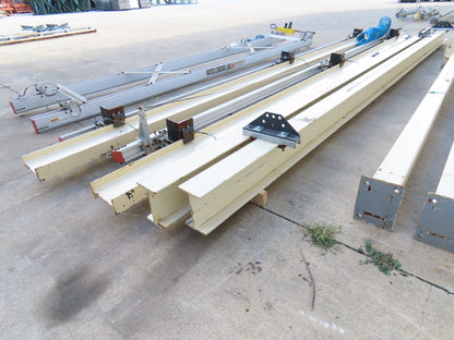 Unified 500 Lb Freestanding Bridge Crane Workstation 14' 9" Span 19' Runway