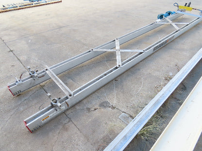 Unified 500 Lb Freestanding Bridge Crane Workstation 14' 9" Span 19' Runway