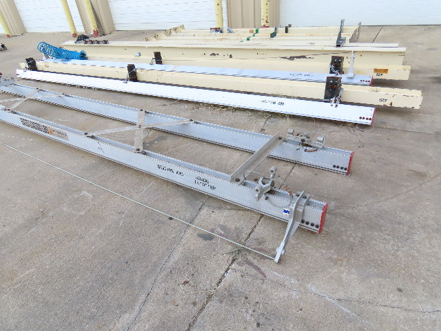 Unified 500 Lb Freestanding Bridge Crane Workstation 14' 9" Span 19' Runway