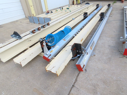 Unified 500 Lb Freestanding Bridge Crane Workstation 14' 9" Span 19' Runway