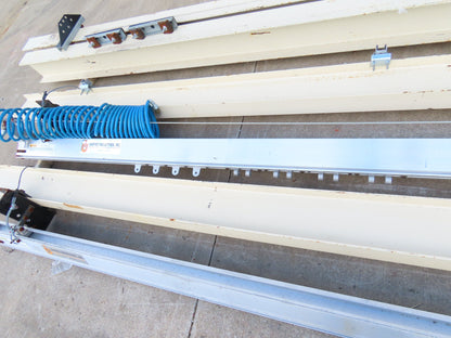 Unified 500 Lb Freestanding Bridge Crane Workstation 14' 9" Span 19' Runway