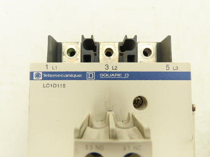 Telemecanique LC1D1156 Motor Starter Contactor 250A 1000V 3 Pole 24V Coil
