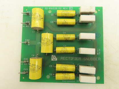 Liebert 02-810026-00 Rectifier Snubber Circuit Board PCB Card Module Rev 02