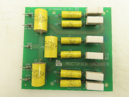 Liebert 02-810026-00 Rectifier Snubber Circuit Board PCB Card Module Rev 02