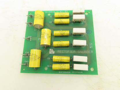 Liebert 02-810026-00 Rectifier Snubber Circuit Board PCB Card Module Rev 02