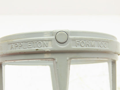 Appleton VGL-1AM Glass Globe Amber With Light Guard For V-51 Fixture