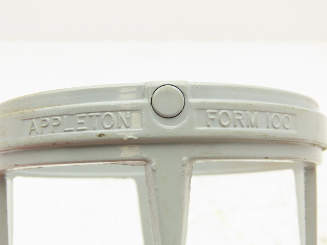 Appleton VGL-1AM Glass Globe Amber With Light Guard For V-51 Fixture