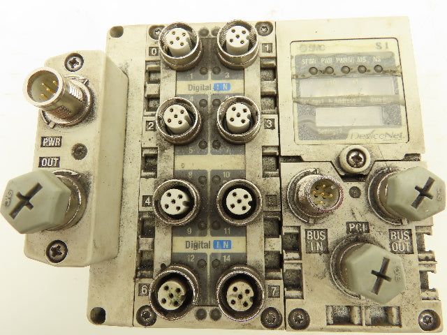 SMC EX600-DXND EX600-SDN2A Interface Digital Input And Valve Terminal Module 24V