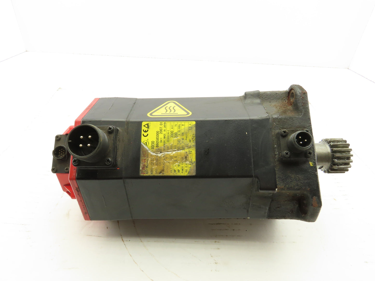 Fanuc A06B-0238-B605#S000 AC Servo Motor 2.7kw 3000RPM Pulsecoder A860-2010-T341