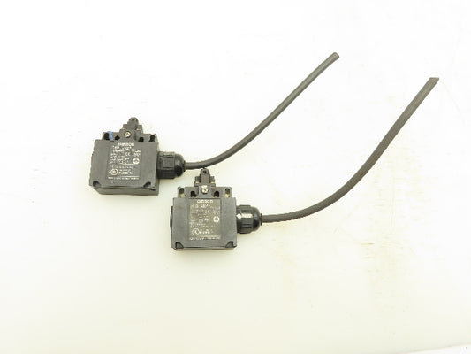 OMRON D4N-5B32 Safety Limit Switch AC 240VAC DC 250VDC 27A Lot Of 2