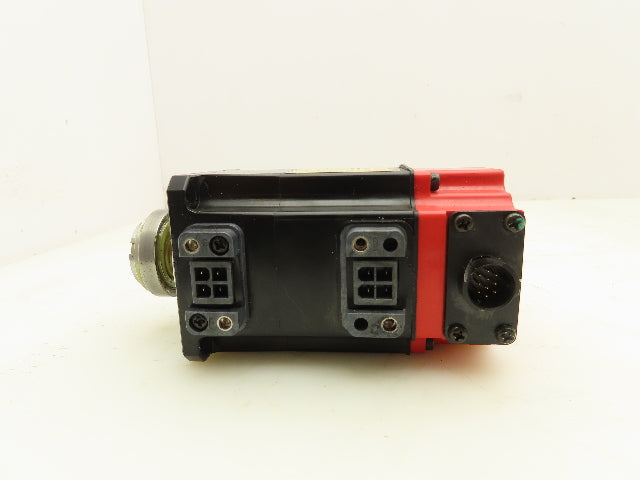 Fanuc A06B-0114-B804 AC Servo Motor 0.13kw 4000 RPM 31V Encoder  A20B-8200-018