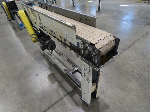 New London Engineering 7.5"x 5' 6" Plastic Tabletop Belt Conveyor 30 FPM 460V