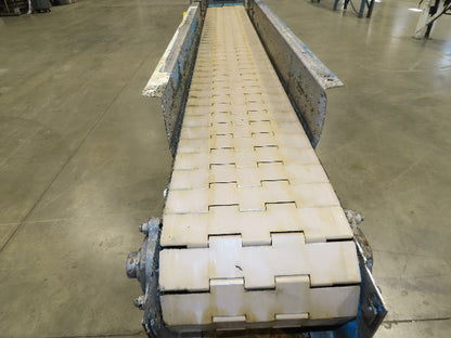 New London Engineering 7.5"x 5' 6" Plastic Tabletop Belt Conveyor 30 FPM 460V